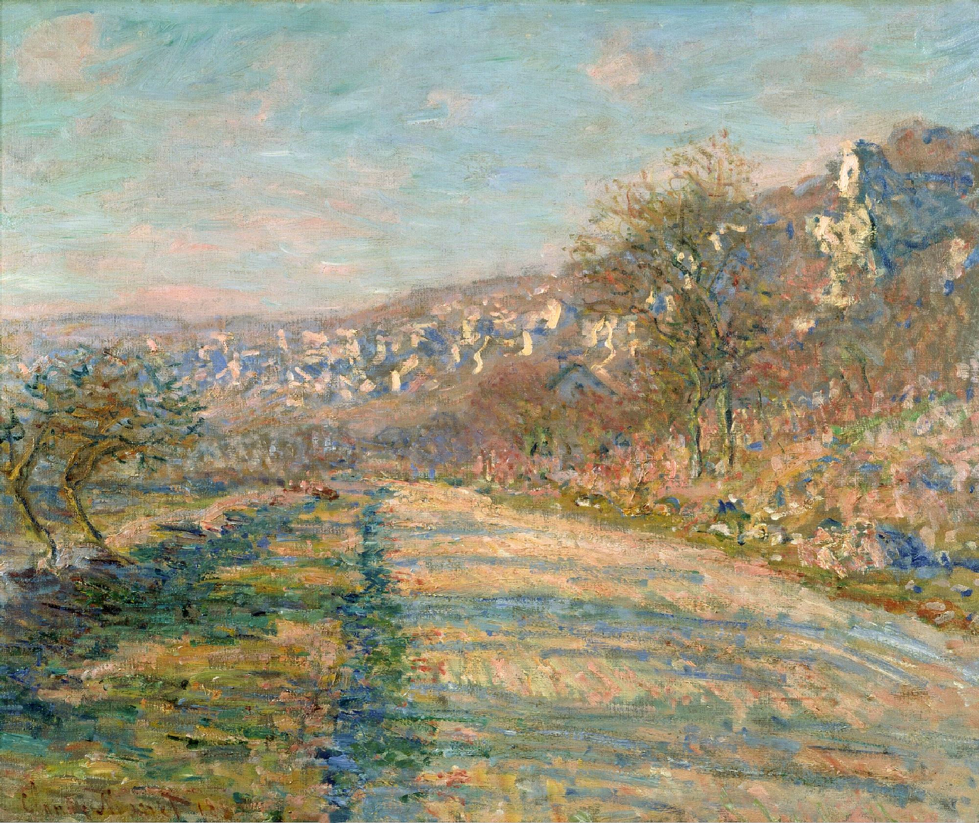 Road of La Roche-Guyon 1880